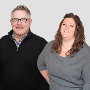 Chris Miller and Rachel Hansen